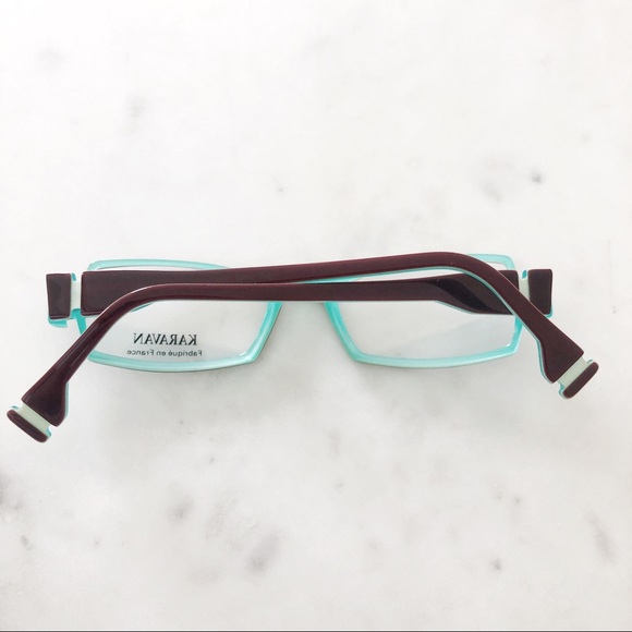 Karavan Frames 7137 Burgundy Turquoise 50/18 - Picture 7 of 13